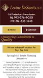 Mobile Screenshot of levinedesantis.com